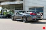 BMW M4 Convertible on Vossen Wheels (VFS2) 2017 года